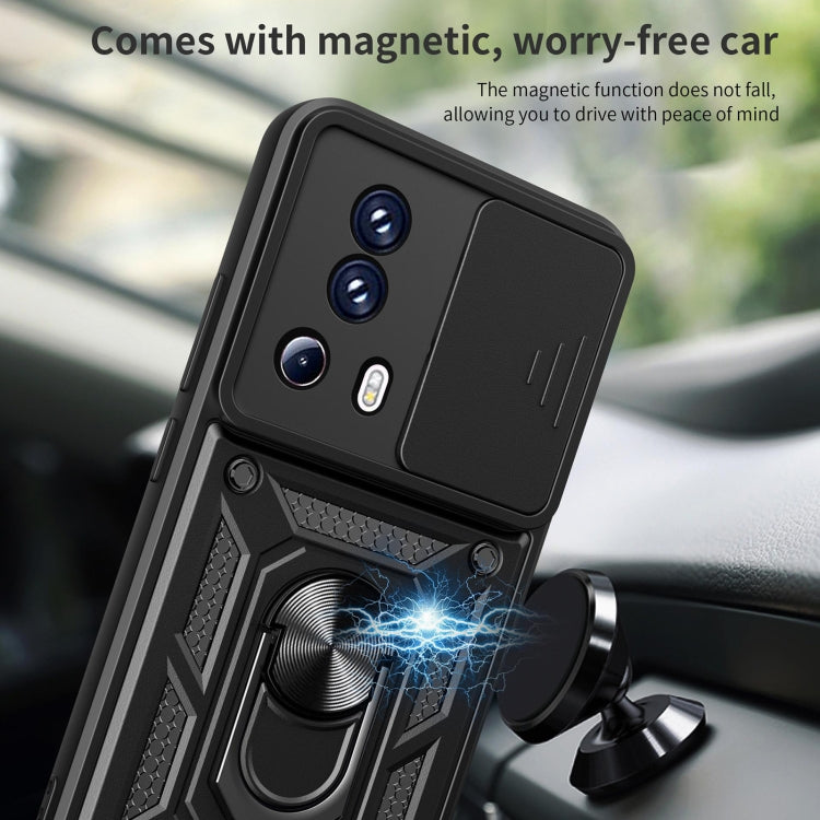 For Xiaomi Civi 2 5G / 13 Lite Sliding Camera Cover Design TPU+PC Phone Case(Red) - free shipping - PMC TechLife - Order now!