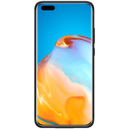 For Huawei P40 Pro NILLKIN Feeling Series Shockproof Liquid Silicone Protective Case(Black) - Huawei Cases by NILLKIN | Online Shopping South Africa | PMC Jewellery