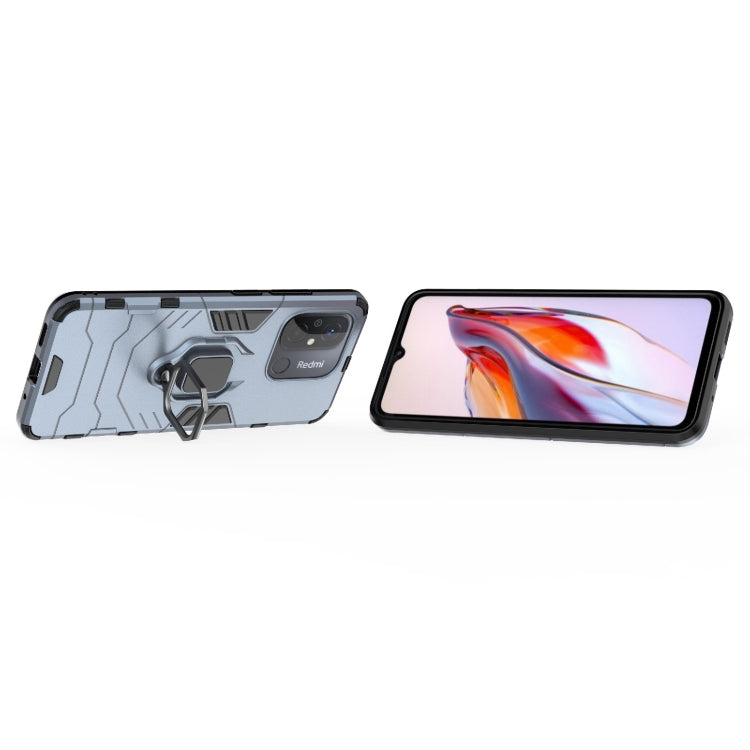 For Xiaomi Redmi 12C Magnetic Ring Holder PC + TPU Phone Case(Navy Blue) - free shipping - PMC TechLife - Order now!