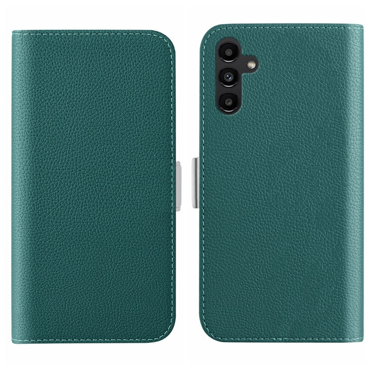 For Samsung Galaxy A24 4G Candy Color Litchi Texture Leather Phone Case(Dark Green) - free shipping - PMC TechLife - Order now!