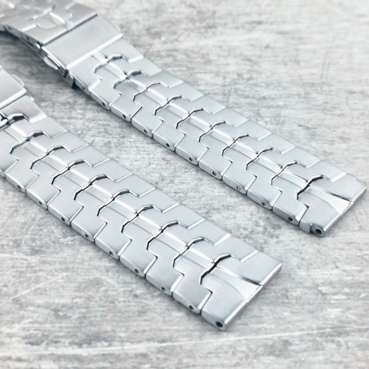 For Garmin Venu 2 / Forerunner 265 / 255 22mm Universal Stainless Steel Watch Band(Silver) -  by PMC TechLife | Online Shopping South Africa | PMC TechLife