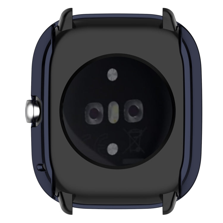 For Amazfit GTS4 Mini Full Coverage TPU Electroplating Watch Protective Case(Midnight Blue) -  by PMC Jewellery | Online Shopping South Africa | PMC Jewellery