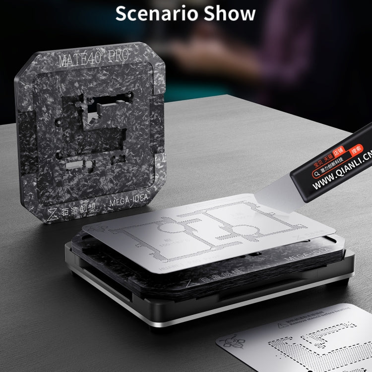 For iPhone 14 Series Qianli Mega-idea Multi-functional Middle Frame Positioning BGA Reballing Platform - free shipping - PMC TechLife - Order now!