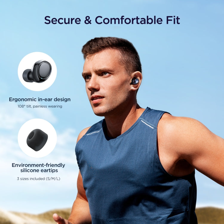 JOYROOM JR-DB1 Jdots Series True Wireless Bluetooth Earphones(Black) - Bluetooth Earphone by JOYROOM | Online Shopping South Africa | PMC Jewellery