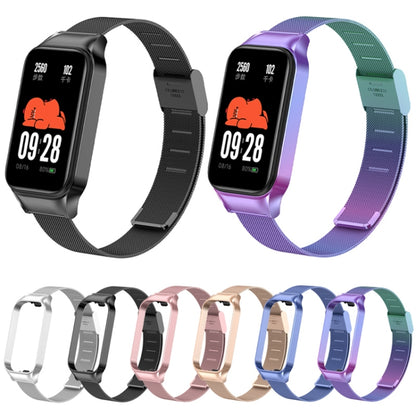 For Redmi Band 2 Milan Buckle Metal Watch Band(Silver) - Smart Wear by PMC Jewellery | Online Shopping South Africa | PMC Jewellery