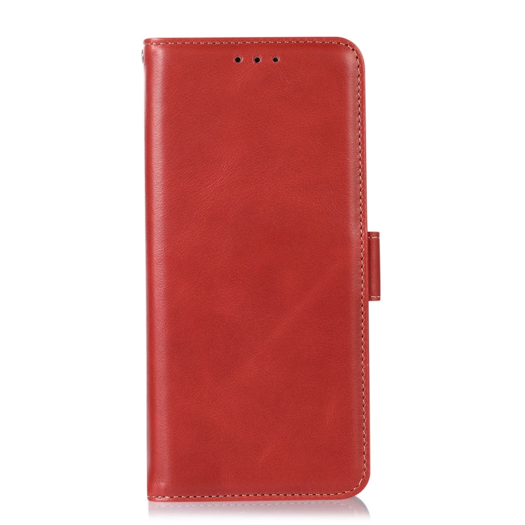 For Xiaomi Redmi Note 12 Turbo 5G Crazy Horse Top Layer Cowhide Leather Phone Case(Red) - Xiaomi Cases by PMC TechLife | Online Shopping South Africa | PMC TechLife