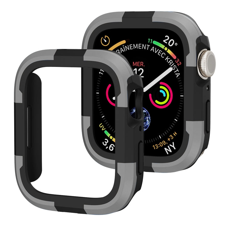 For Apple Watch Ultra 49mm Armor Frame Watch Case(Grey) - Smart Wear by PMC TechLife | Online Shopping South Africa | PMC TechLife