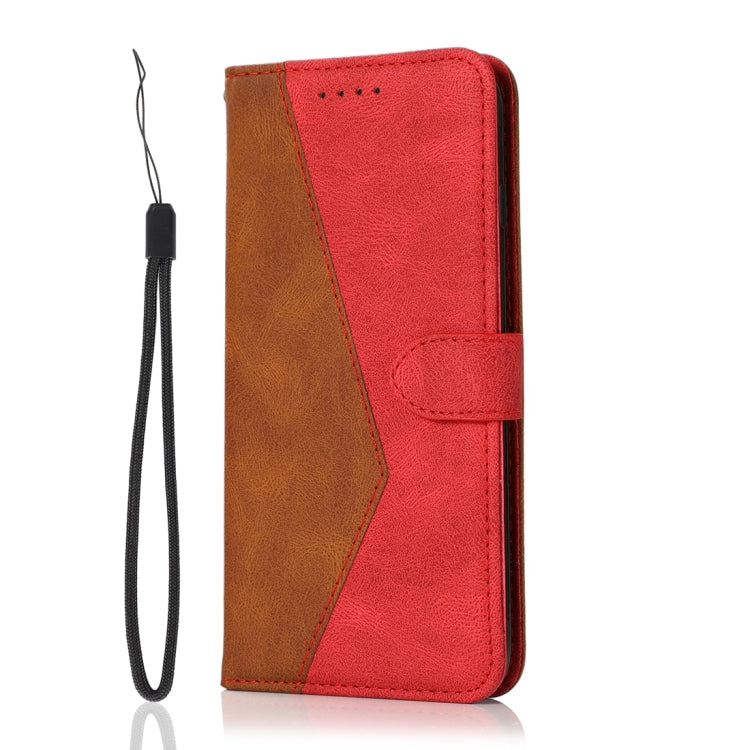 For Sony Xperia 10 V 2023 Dual-color Stitching Leather Phone Case(Brown Red) - free shipping - PMC TechLife - Order now!