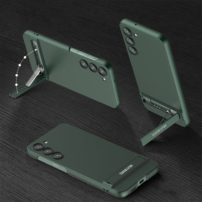 For Samsung Galaxy S23+ 5G GKK Triumph Ultra Thin Full Coverage Phone Case with Stand(Green) - Galaxy S23+ 5G Cases by GKK | Online Shopping South Africa | PMC Jewellery