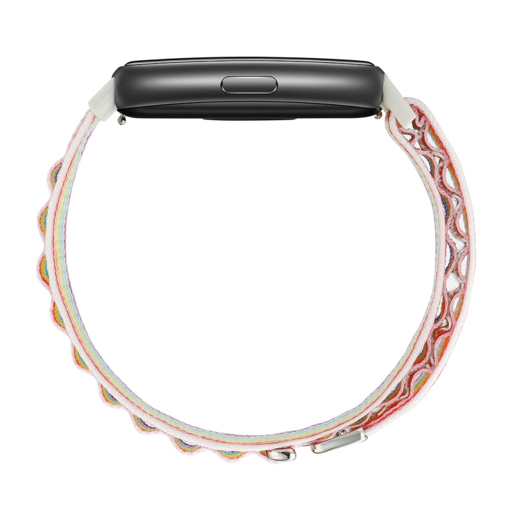 For Huawei Band 7 Loop Nylon Watch Band(Colorful) - Smart Wear by PMC TechLife | Online Shopping South Africa | PMC TechLife