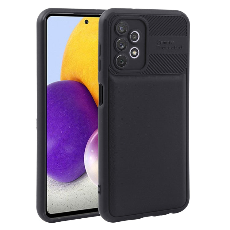 For Samsung Galaxy A51 4G Twill Texture TPU Shockproof Phone Case(Black) - free shipping - PMC TechLife - Order now!