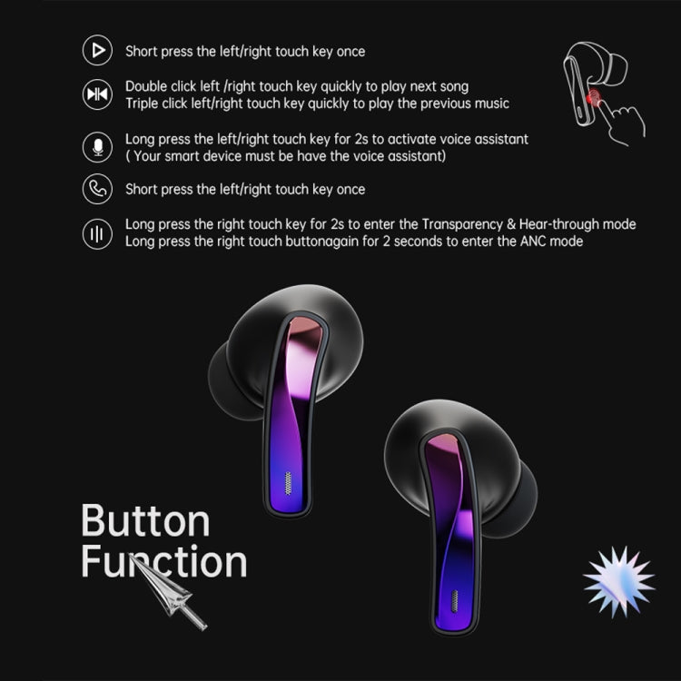 Fingertime T17 TWS Portable Mini In-Ear Wireless Bluetooth Noise Reduction Earphone(Black) - TWS Earphone by PMC TechLife | Online Shopping South Africa | PMC TechLife