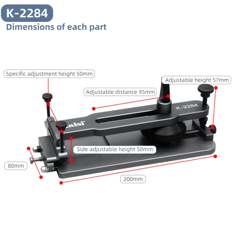 Kaisi K-2284 Universal Unheated LCD Screen Separator Fixture - free shipping - PMC TechLife - Order now!