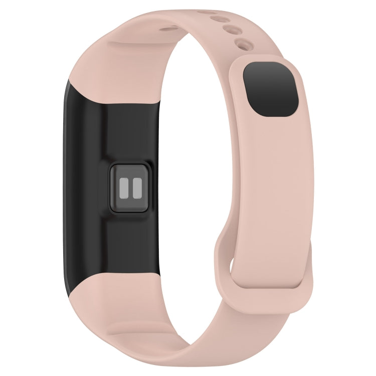 For Mambo Band 5 / 5S Solid Color Silicone Replacement Watch Band(Light Pink) - Smart Wear by PMC TechLife | Online Shopping South Africa | PMC TechLife
