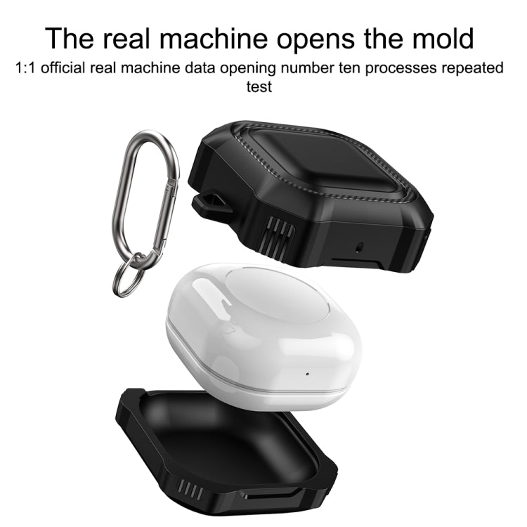 For Samsung Galaxy Live Pro Armor Earphone Protective Case(Black) - Samsung Earphone Case by PMC TechLife | Online Shopping South Africa | PMC TechLife