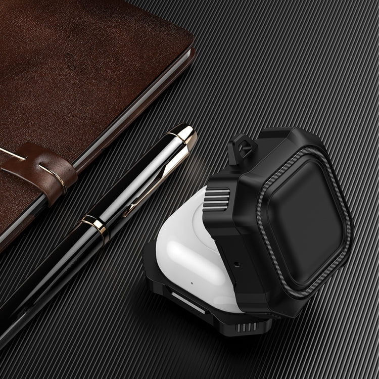 For Samsung Galaxy Live Pro Armor Earphone Protective Case(Black) - Samsung Earphone Case by PMC TechLife | Online Shopping South Africa | PMC TechLife