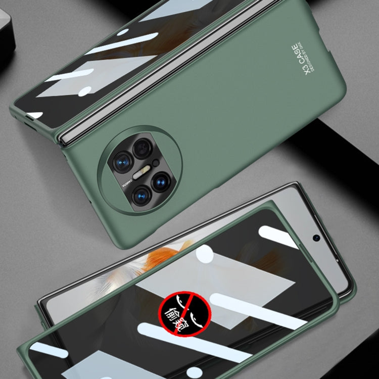 For Huawei Mate X3 GKK Peep-proof Integrated Ultra-thin Full Coverage Phone Flip Case(Purple) - Huawei Cases by GKK | Online Shopping South Africa | PMC TechLife | Buy Now Pay Later Mobicred