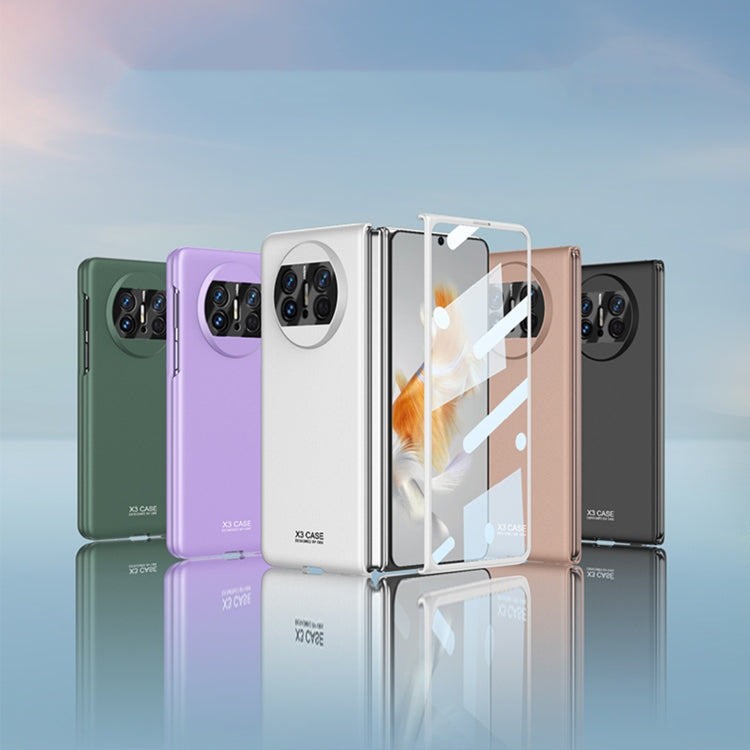 For Huawei Mate X3 GKK Integrated Ultra-thin Full Coverage Phone Flip Case(Purple) - Huawei Cases by GKK | Online Shopping South Africa | PMC TechLife | Buy Now Pay Later Mobicred