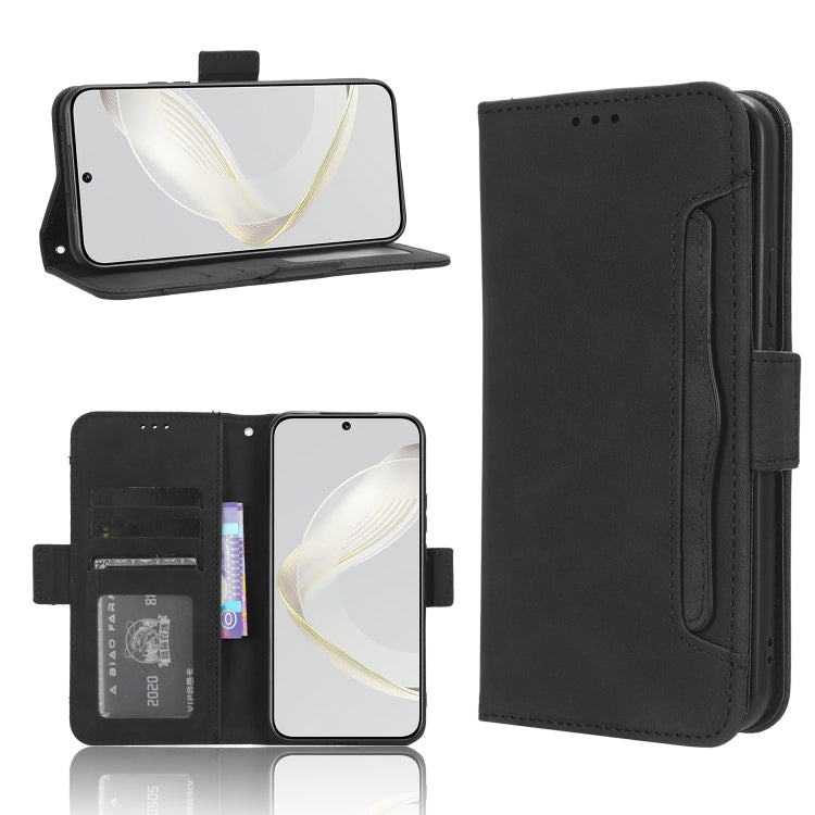 For Huawei nova 11 Skin Feel Calf Texture Card Slots Leather Phone Case(Black) - free shipping - PMC TechLife - Order now!