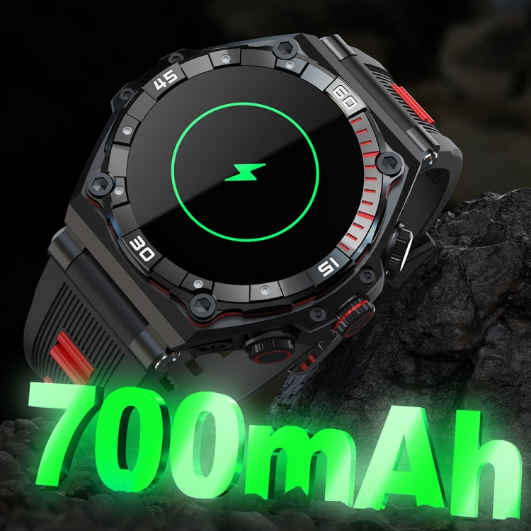 CT18 1.43 inch AMOLED Screen Smart Watch Supports Bluetooth Call/Blood Oxygen Detection(Red) -  by PMC TechLife | Online Shopping South Africa | PMC TechLife