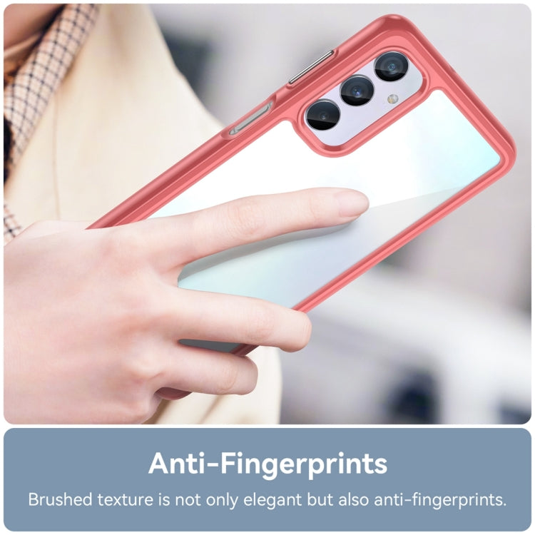 For Samsung Galaxy M54 5G Colorful Series Acrylic + TPU Phone Case(Red) - free shipping - PMC TechLife - Order now!