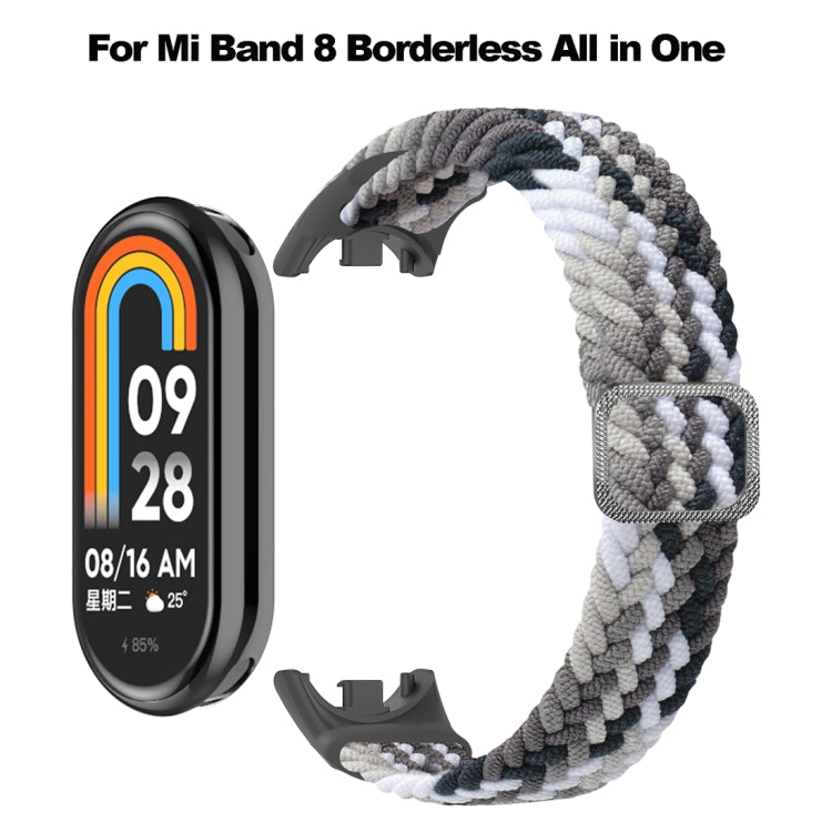 For Xiaomi Mi Band 8 Adjustable Nylon Braided Elasticity Watch Band(Black) -  by PMC TechLife | Online Shopping South Africa | PMC TechLife