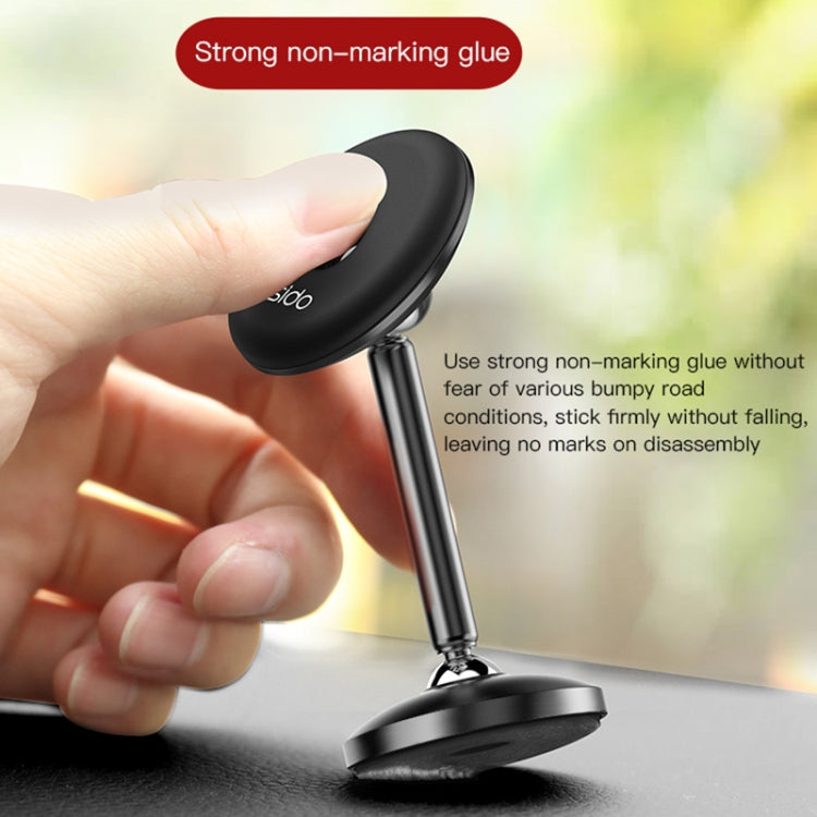 Yesido C93 720 Degree Rotation Dual Ball Paste Magsafe Magnetic Car Phone Holder(Black) - Car Holders by Yesido | Online Shopping South Africa | PMC Jewellery