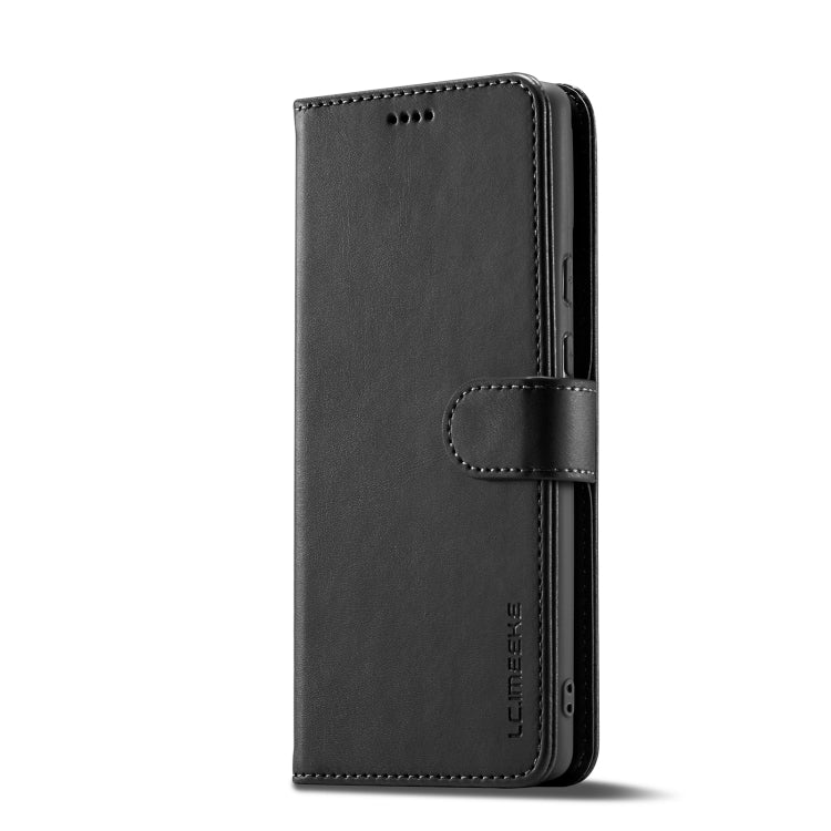 For Google Pixel 7a LC.IMEEKE Calf Texture Flip Leather Phone Case(Black) - free shipping - PMC TechLife - Order now!