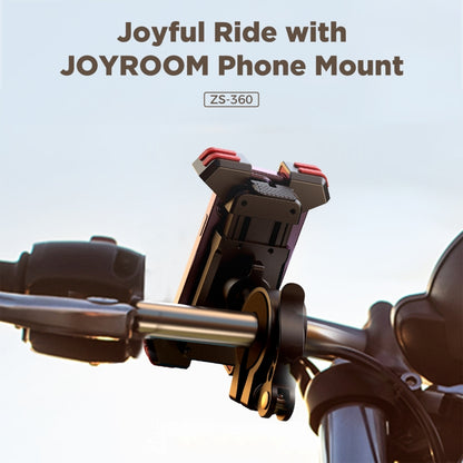 JOYROOM JR-ZS360 Bicycle Handle Phone Mount Compatible with 4.7-6.8 inch(Black) - Holders by JOYROOM | Online Shopping South Africa | PMC Jewellery