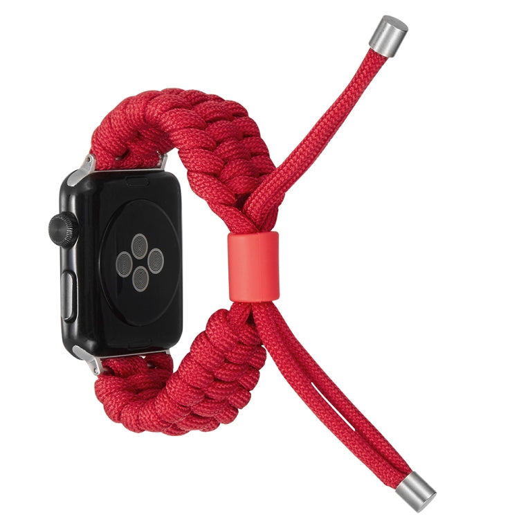 Stretch Plain Silicone Bean Watch Band For Apple Watch Ultra 49mm(Red) -  by PMC TechLife | Online Shopping South Africa | PMC TechLife