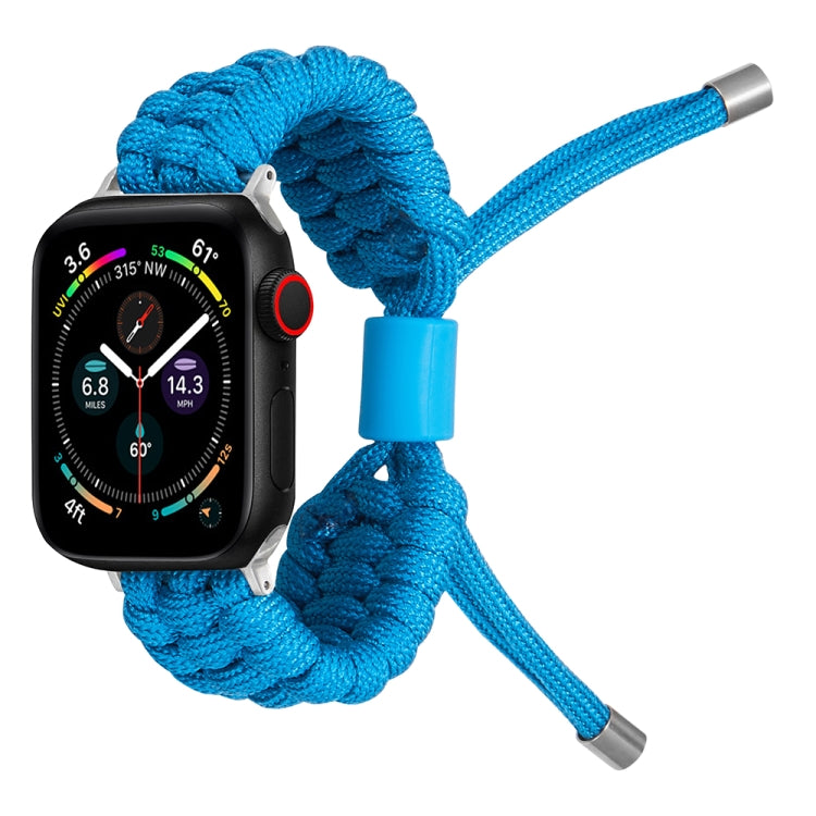 Stretch Plain Silicone Bean Watch Band For Apple Watch 7 41mm(Sky Blue) -  by PMC TechLife | Online Shopping South Africa | PMC TechLife