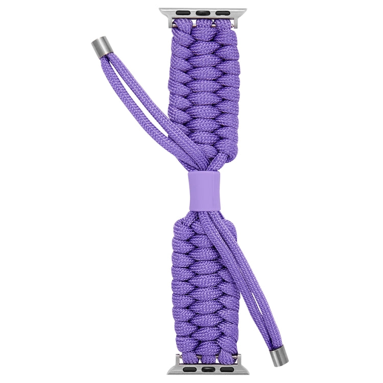 Stretch Plain Silicone Bean Watch Band For Apple Watch SE 2022 40mm(Light Purple) -  by PMC TechLife | Online Shopping South Africa | PMC TechLife