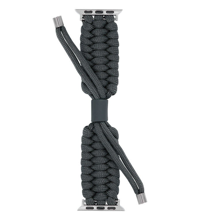 Stretch Plain Silicone Bean Watch Band For Apple Watch SE 40mm(Dark Grey) -  by PMC TechLife | Online Shopping South Africa | PMC TechLife