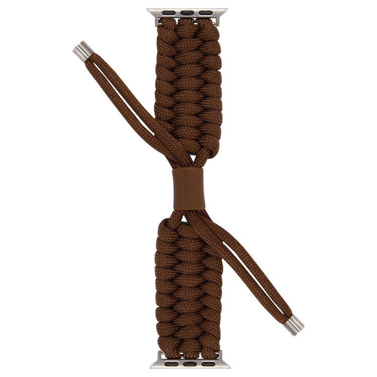 Stretch Plain Silicone Bean Watch Band For Apple Watch 5 40mm(Coffee Brown) -  by PMC TechLife | Online Shopping South Africa | PMC TechLife