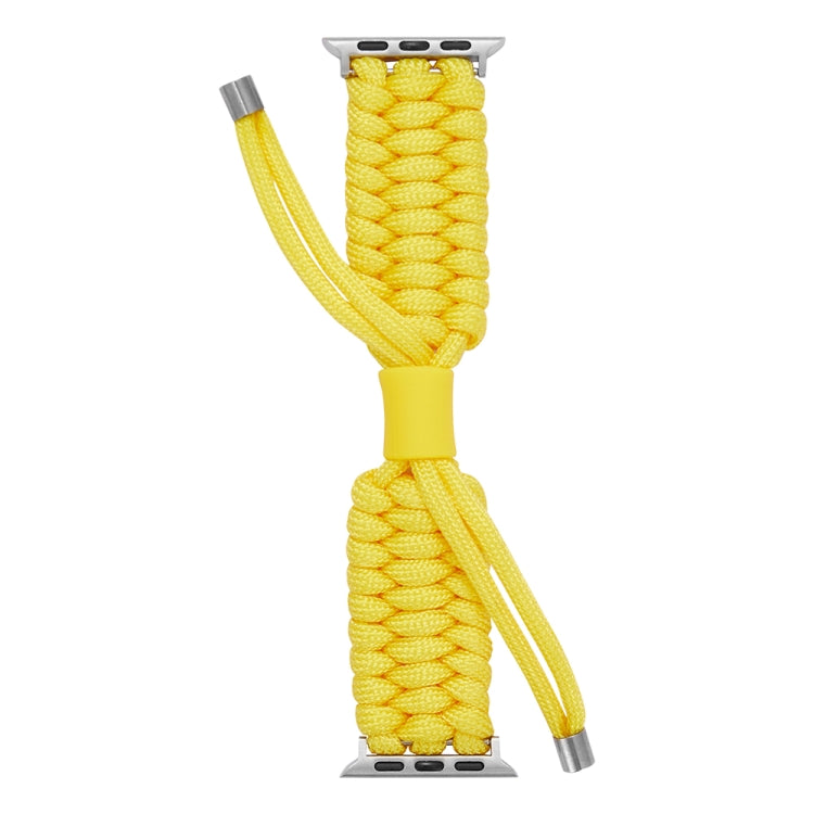 Stretch Plain Silicone Bean Watch Band For Apple Watch 4 40mm(Yellow) -  by PMC TechLife | Online Shopping South Africa | PMC TechLife