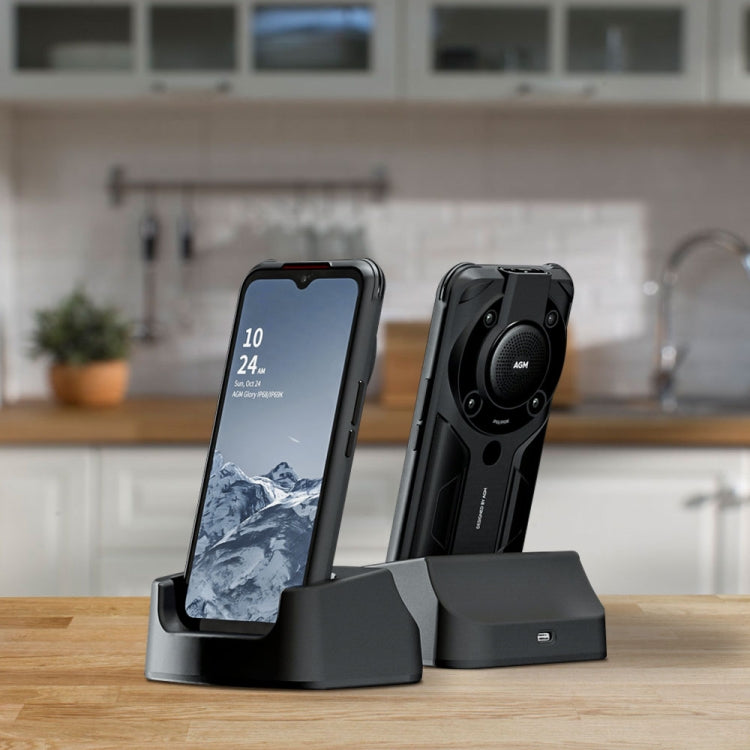 For AGM G2 AGM USB-C / Type-C Desktop Charging Dock - free shipping - PMC TechLife - Order now!
