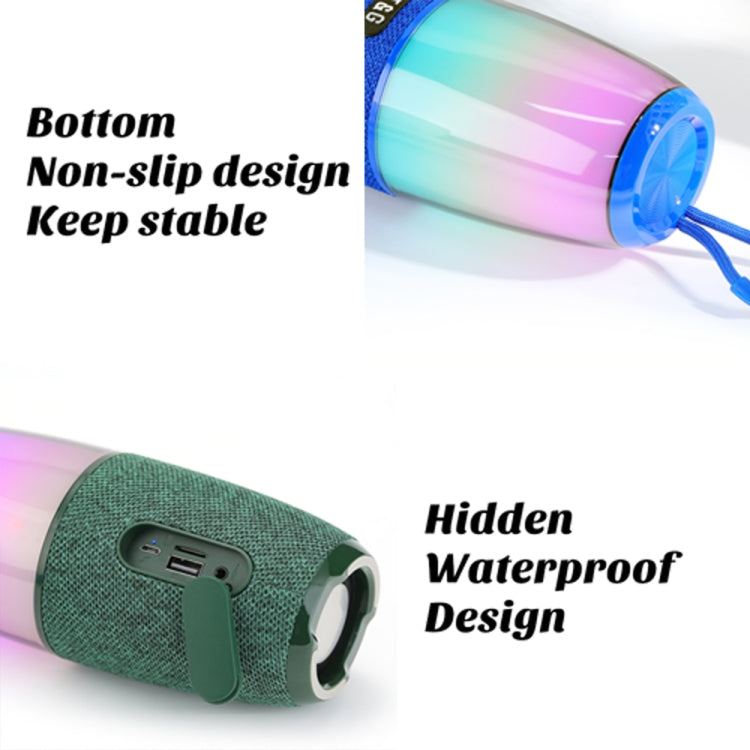 T&G TG644 5W High Power RGB Light Portable Bluetooth Speaker(Black) - free shipping - PMC TechLife - Order now!