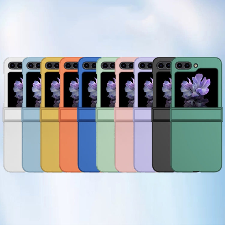 For Samsung Galaxy Z Flip5 Skin Feel PC Phone Case with Hinge(Sky Blue) - free shipping - PMC TechLife - Order now!