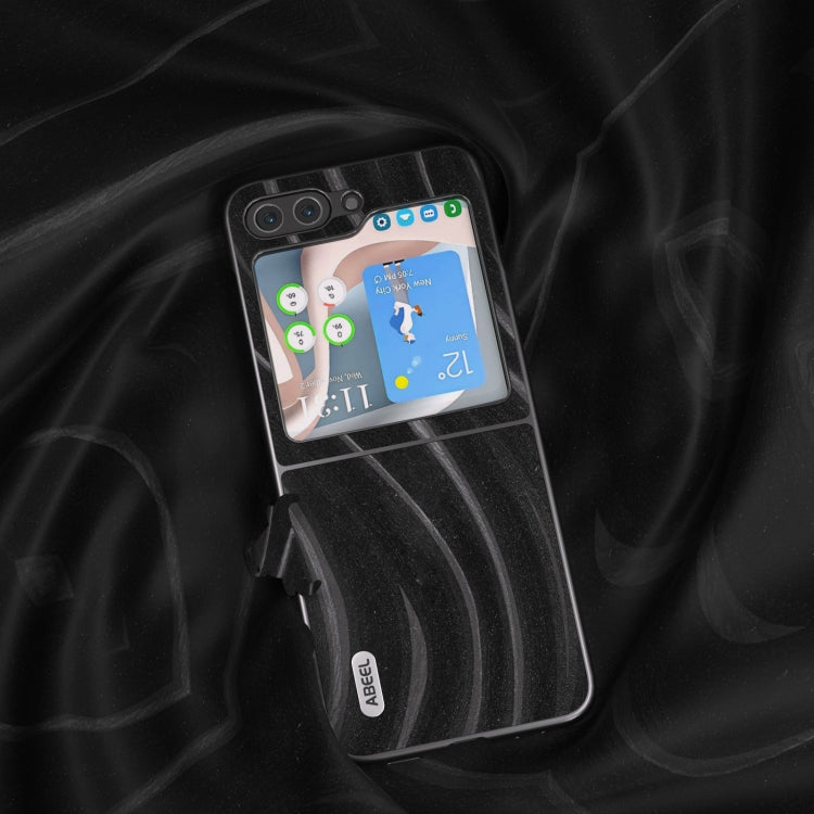For Samsung Galaxy Z Flip5 ABEEL Galactic Pattern Protective Phone Case(Black) - free shipping - PMC TechLife - Order now!