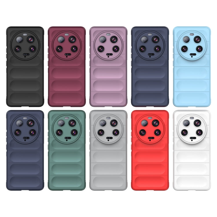 For Xiaomi 13 Ultra Magic Shield TPU + Flannel Phone Case(Light Blue) - free shipping - PMC TechLife - Order now!