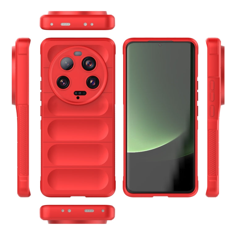 For Xiaomi 13 Ultra Magic Shield TPU + Flannel Phone Case(Wine Red) - free shipping - PMC TechLife - Order now!
