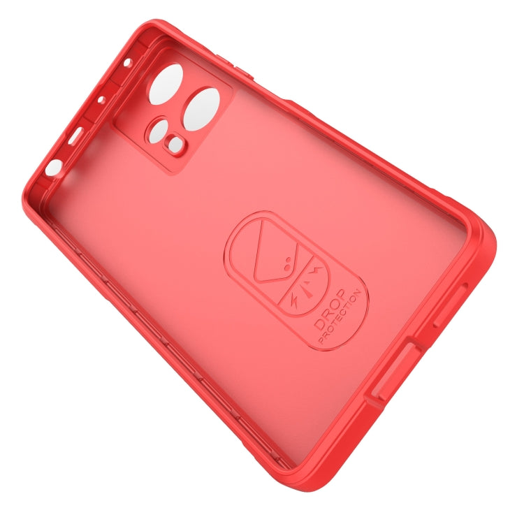 For Xiaomi Redmi Note 12 Turbo Magic Shield TPU + Flannel Phone Case(Dark Grey) - free shipping - PMC TechLife - Order now!