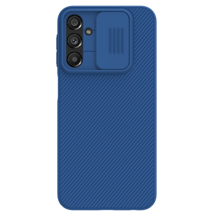 For Samsung Galaxy A24 4G NILLKIN Black Mirror Series Camshield PC Phone Case(Blue) - Galaxy Phone Cases by NILLKIN | Online Shopping South Africa | PMC TechLife | Buy Now Pay Later Mobicred