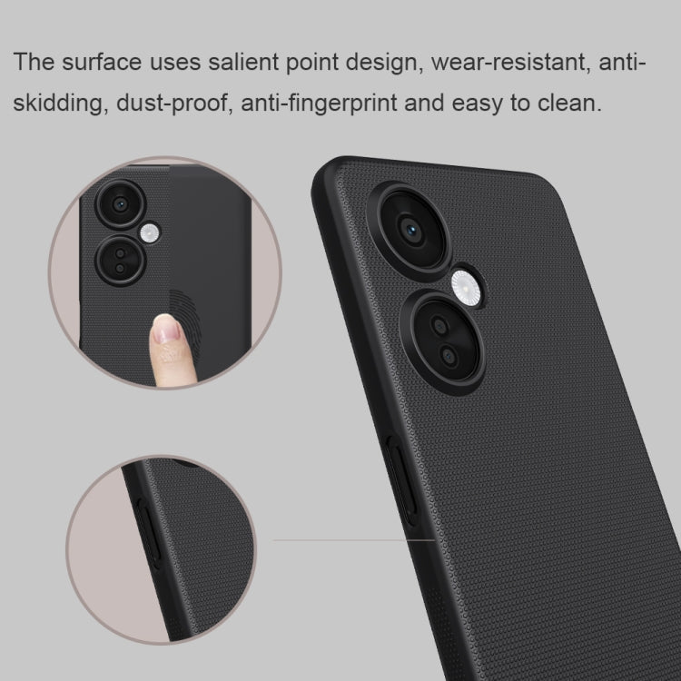 For OnePlus Nord CE 3 Lite NILLKIN Frosted PC Phone Case(Blue) - free shipping - PMC TechLife - Order now!