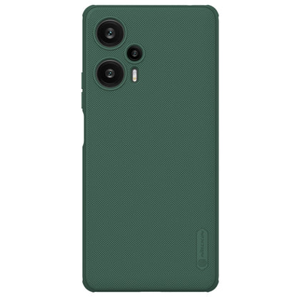For Xiaomi Redmi Note 12 Turbo / Poco F5 NILLKIN Frosted Shield Pro PC + TPU Phone Case(Green) - Xiaomi Cases by NILLKIN | Online Shopping South Africa | PMC Jewellery