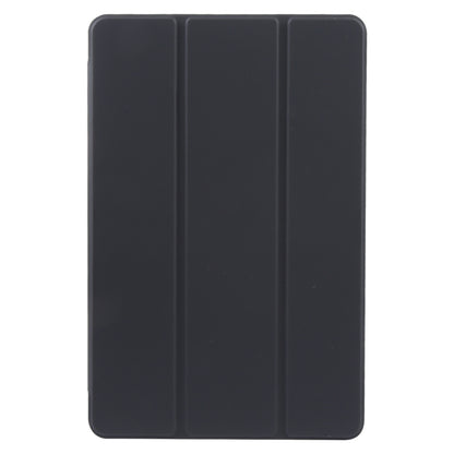 For Xiaomi Pad 6 / Pad 6 Pro Three-fold Holder Flip Tablet Leather Case(Black) -  by PMC Jewellery | Online Shopping South Africa | PMC Jewellery