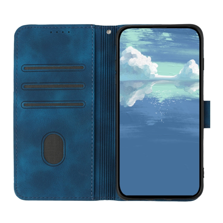 For Honor 8S Line Pattern Skin Feel Leather Phone Case(Royal Blue) - free shipping - PMC TechLife - Order now!