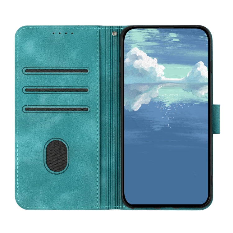 For Honor 8S Line Pattern Skin Feel Leather Phone Case(Light Blue) - free shipping - PMC TechLife - Order now!