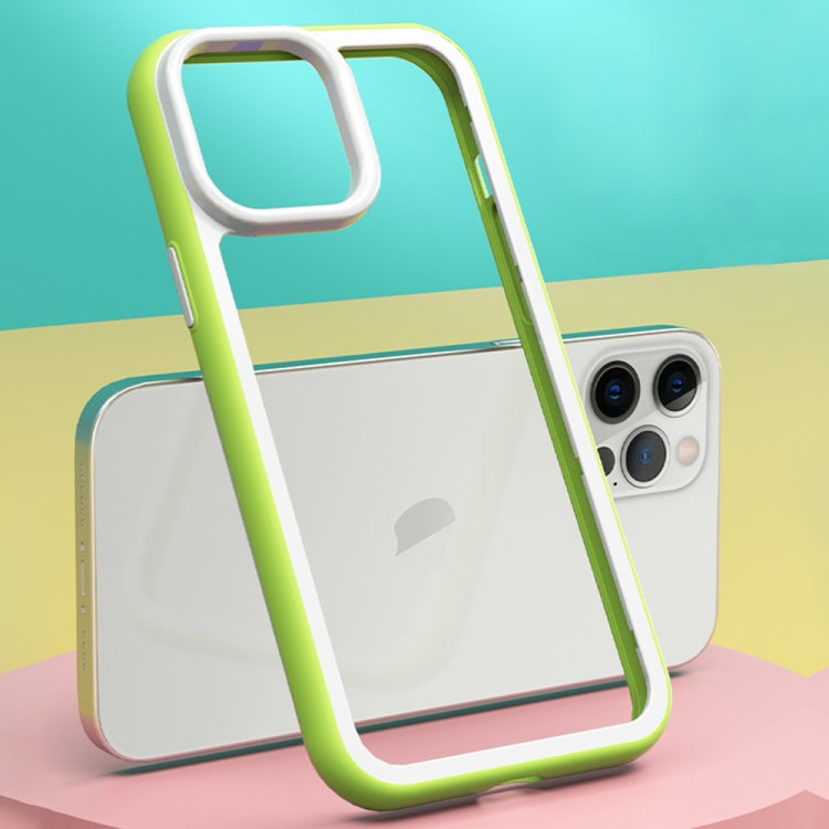 For iPhone 14 Pro Max Color Frame 2 in 1 Hollow Cooling Phone Case(Orange) - free shipping - PMC TechLife - Order now!