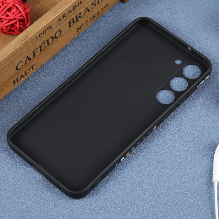 For Samsung Galaxy A81 Astronaut Pattern Silicone Straight Edge Phone Case(Lovely Astronaut-Black) - free shipping - PMC TechLife - Order now!